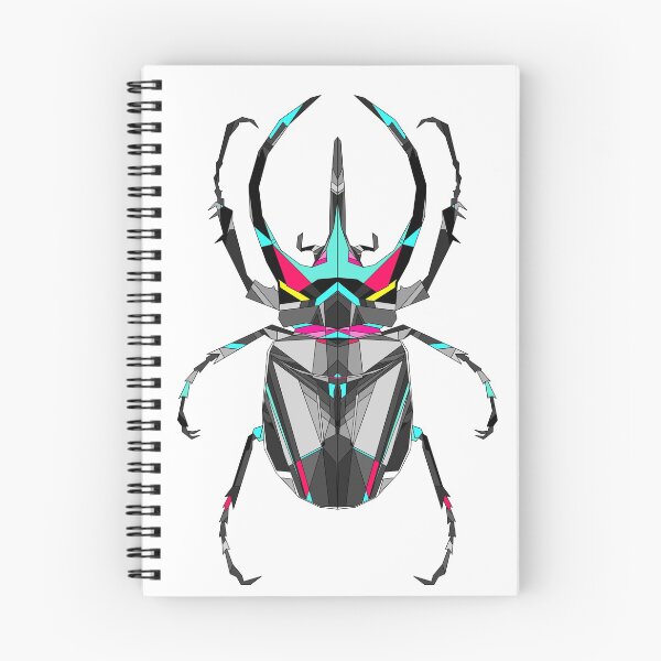 Item preview, Polygon Illustration graphic, Chalcosoma Moellenkampi beetle,  designed and sold by Marcin Adrian.