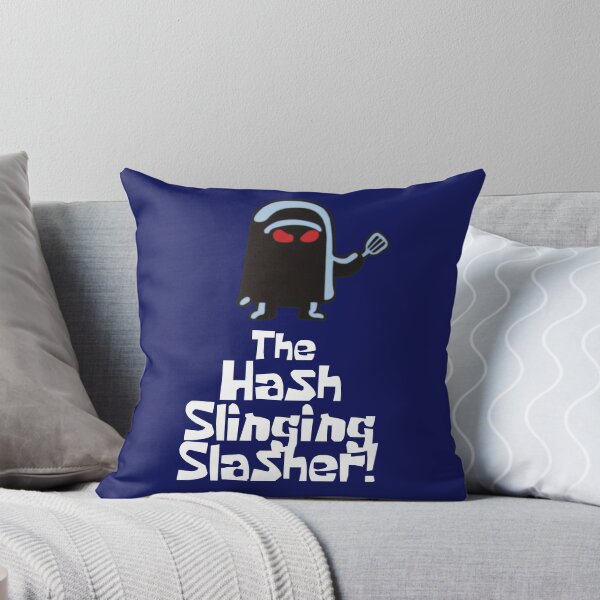 Item preview, The Hash Slinging Slasher! (White Text) designed and sold by LagginPotato64.