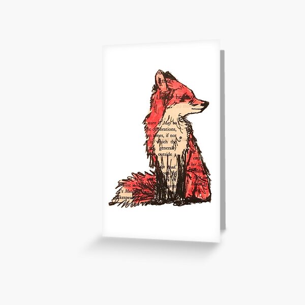 Fantastic Mr. Fox Greeting Card