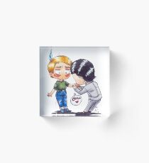 johniarty smooch Acrylic Block