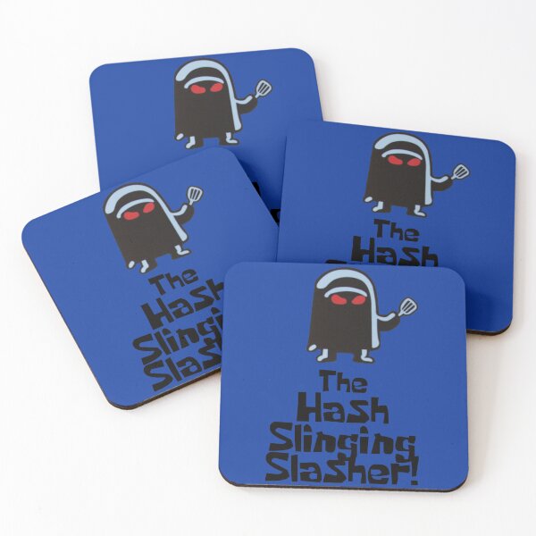 Item preview, The Hash Slinging Slasher! (Black Text) designed and sold by LagginPotato64.