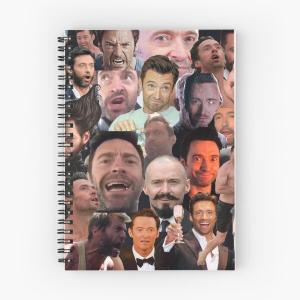 Item preview, Hugh Jackman's Many Faces designed and sold by samiam519.