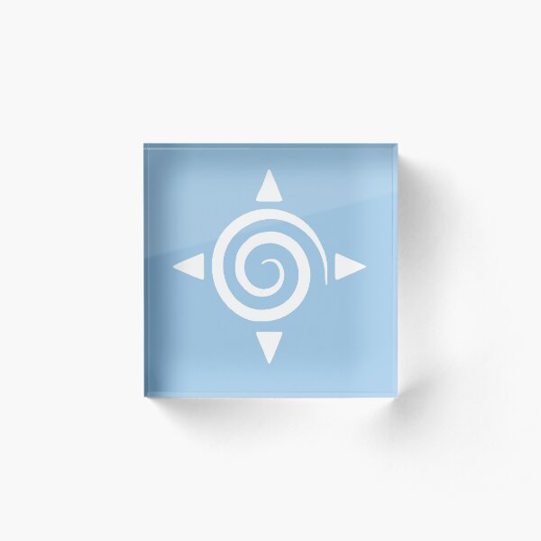 Krystal Spiral Acrylic Block