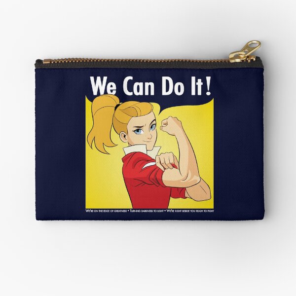 Adora Says We Can Do It! Zipper Pouch