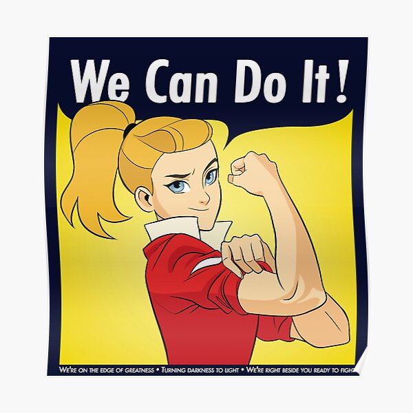 Adora Says We Can Do It! Poster
