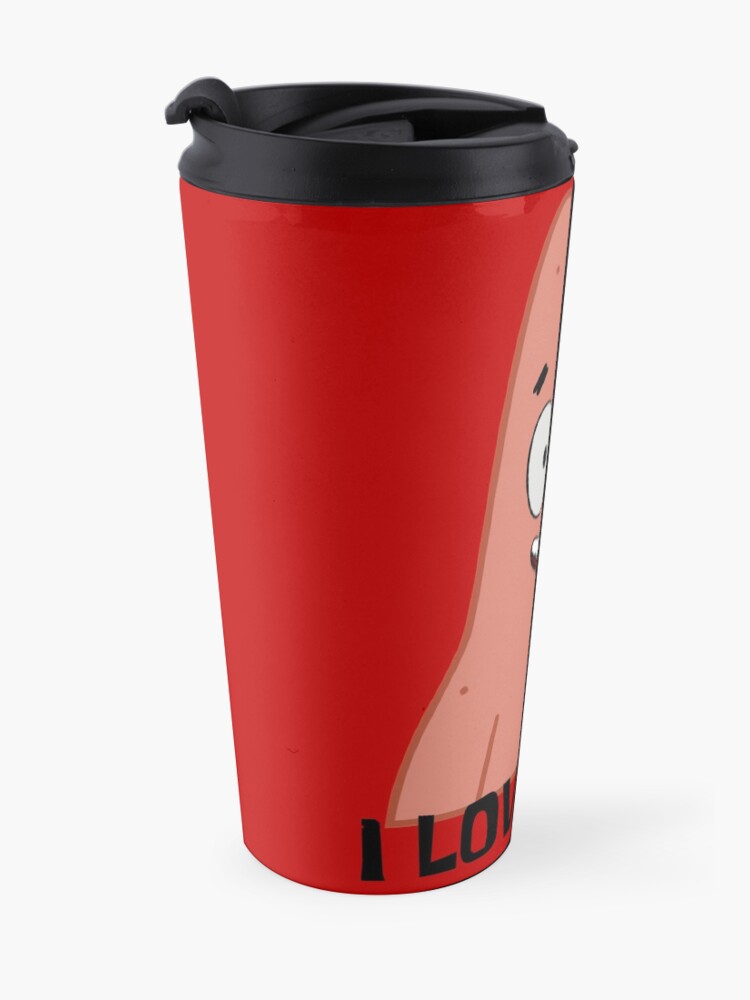 Alternate view of Patrick Loves You Travel Mug