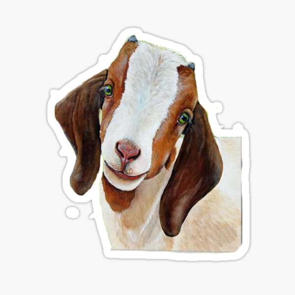 Item preview, Goat - Goat Shirt - Goat Art - Boer Goat - Gift For Goat Lovers designed and sold by Galvanized.
