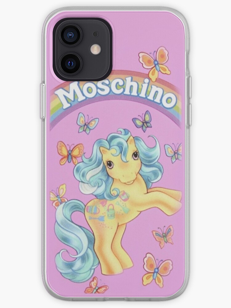 moschino my little pony phone case