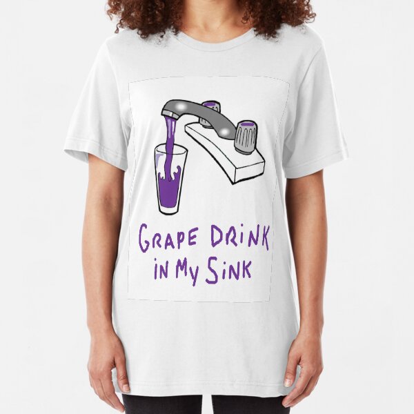 Grape Drink Slim Fit T-Shirt
