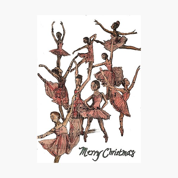 Nine Ladies Dancing Photographic Print