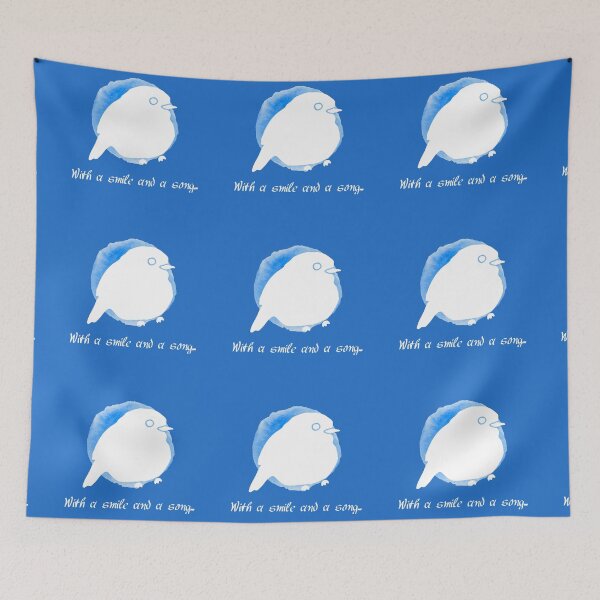 Item preview, Snow White - Smile and Song Blue Bird designed and sold by EmmaPopkin.