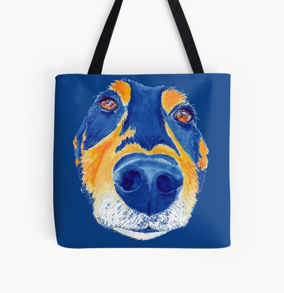 Sausage Lover Dog All Over Print Tote Bag