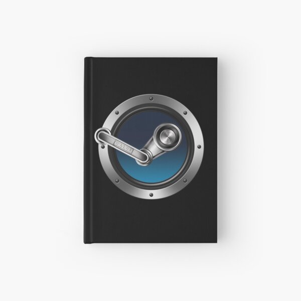 Steam Logo - Modern Hardcover Journal