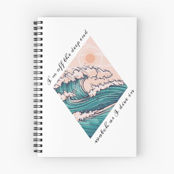 Item preview, I'm off the deep end, watch as I dive in. designed and sold by Emily D'Amato.