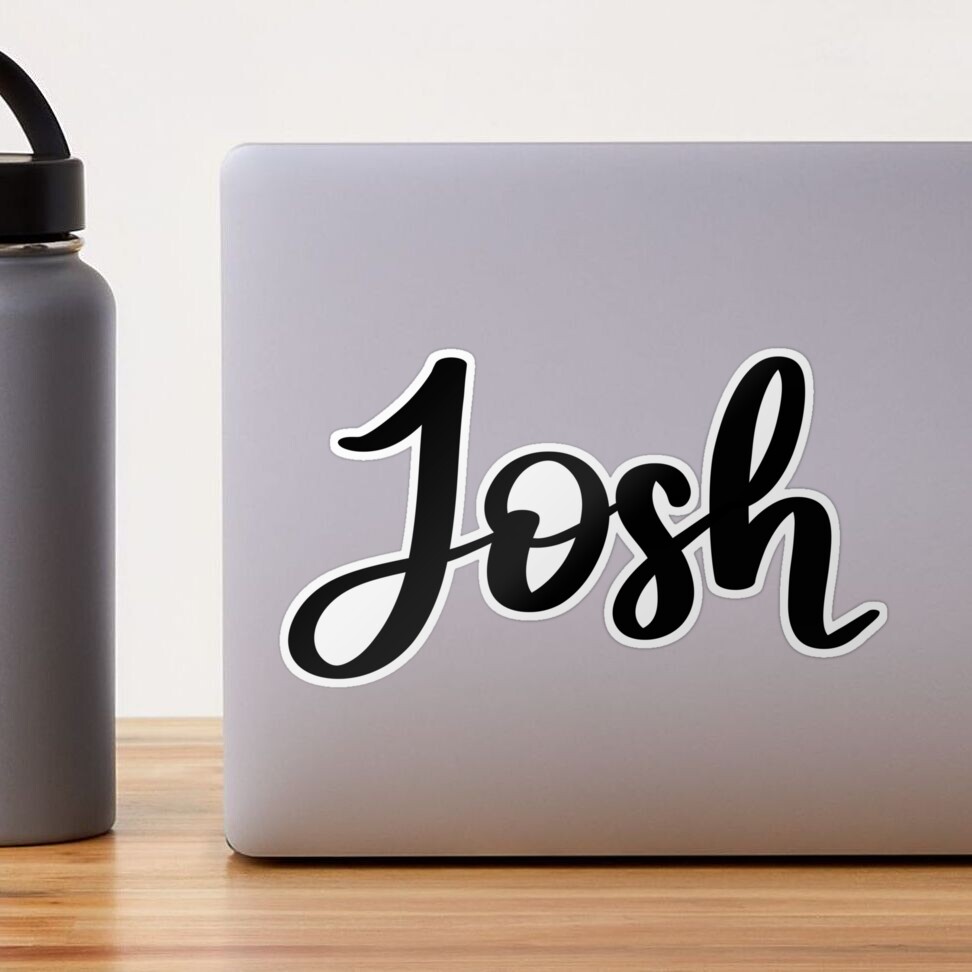 Josh  Sticker for Sale by ellietography | Redbubble