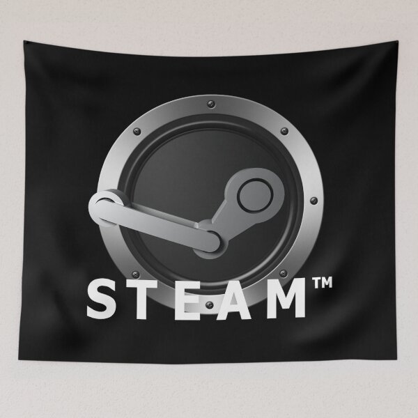 Item preview, Steam Logo - Classic designed and sold by MammothTank.