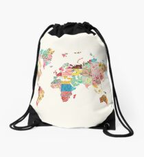 Sei ein Entdecker der Welt Turnbeutel