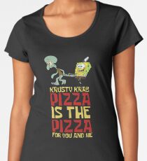Krusty Krab Pizza - Spongebob Women's Premium T-Shirt