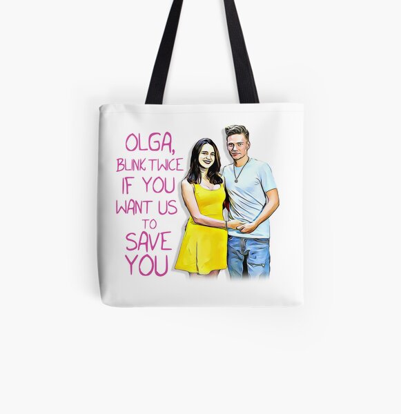 90 Day Fiancé - Olga - Blink Twice All Over Print Tote Bag