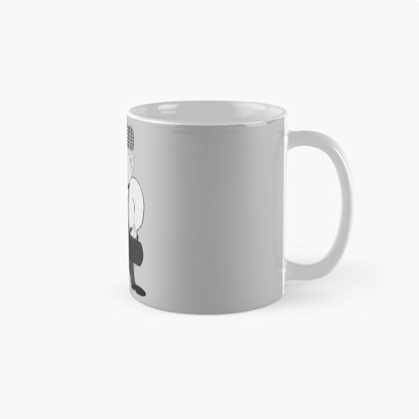 Item preview, 50s Inspired Mascot (Black&White) designed and sold by AvengedCrow.
