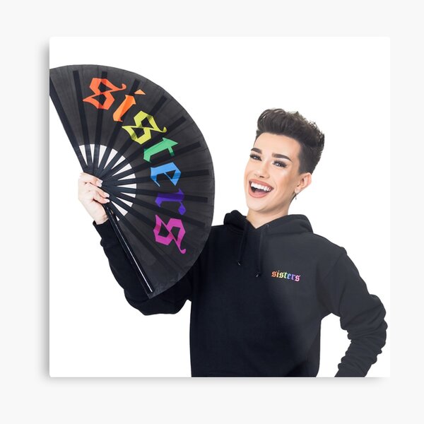 James Charles Rainbow Sisters Merch Metal Print