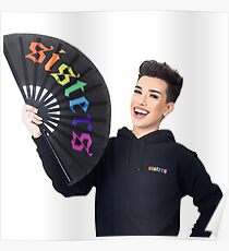 James Charles Rainbow Sisters Merch Poster