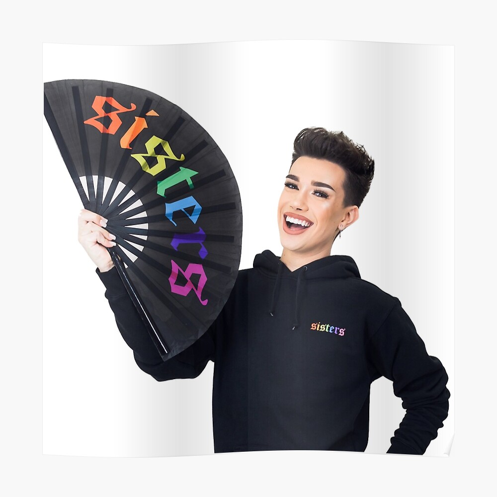 James Charles Rainbow Sisters Merch Poster By Shriz Redbubble