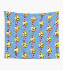 That's His Eager Face - Spongebob Wall Tapestry