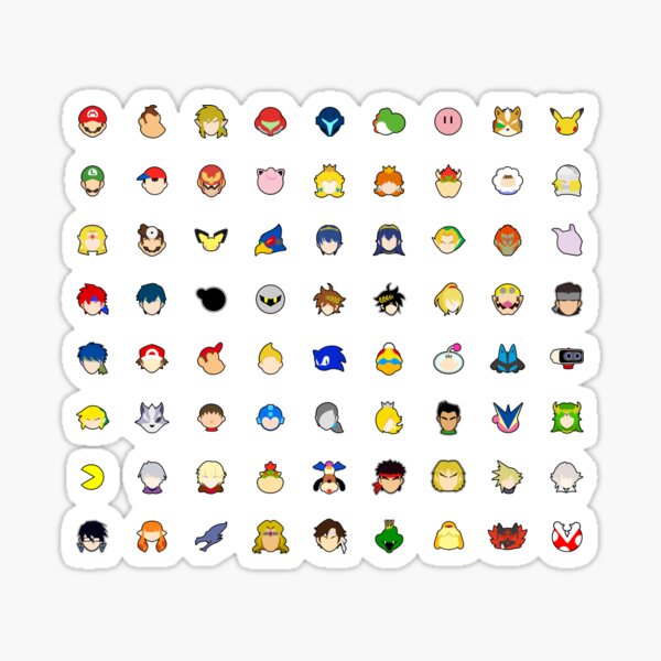 smash 4 stock icons mods