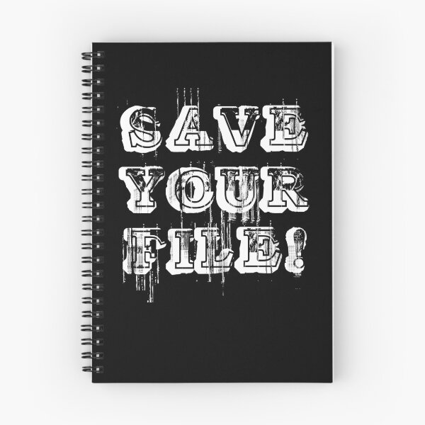 Item preview, Save Your File Grungy Style designed and sold by juniperdesign.