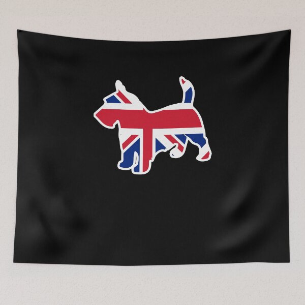 Item preview, Scottish Terrier Dog Flag of the United Kingdom designed and sold by shoppzee.