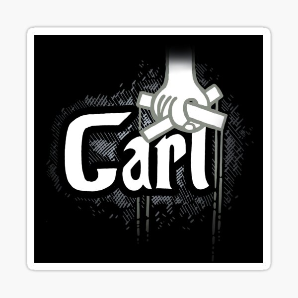 Carl - Survivor Parody Shirt Sticker