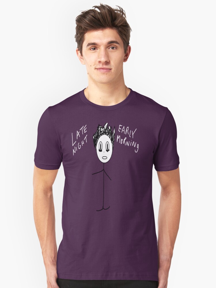 Alternate view of Late Night Early Morning Slim Fit T-Shirt