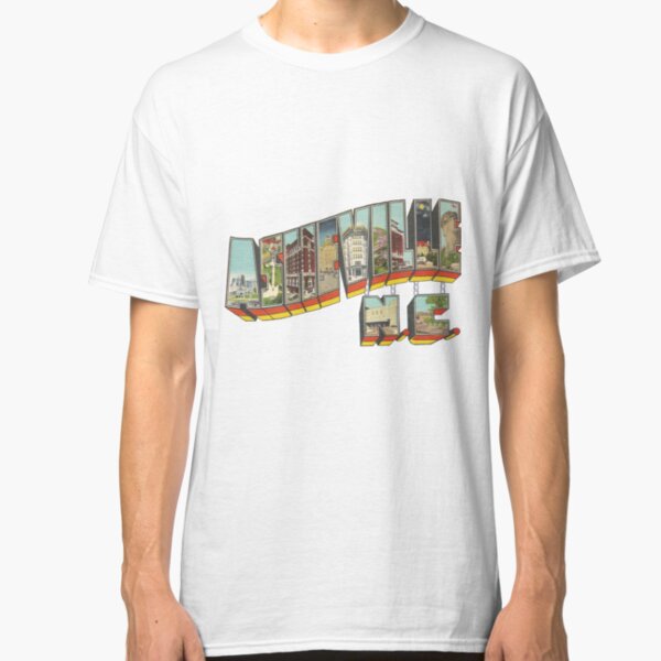 Big Letter Asheville North Carolina - Vintage Classic T-Shirt
