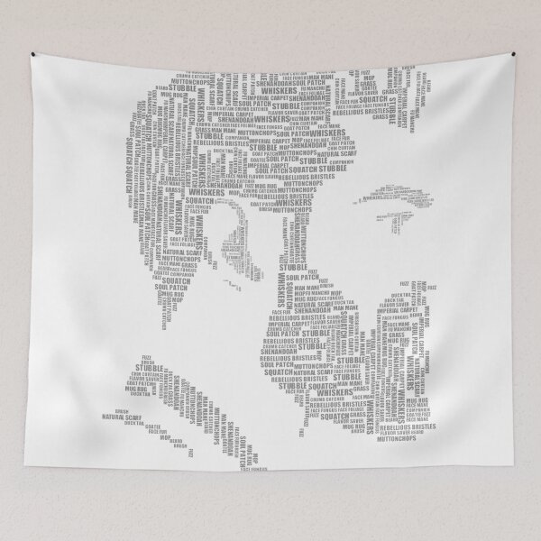 Item preview, Beard man designed and sold by Kerry Pritchard.