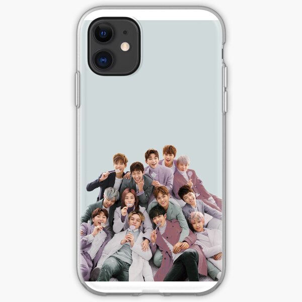 SEVENTEEN kpop pastel ot13 iPhone Soft Case