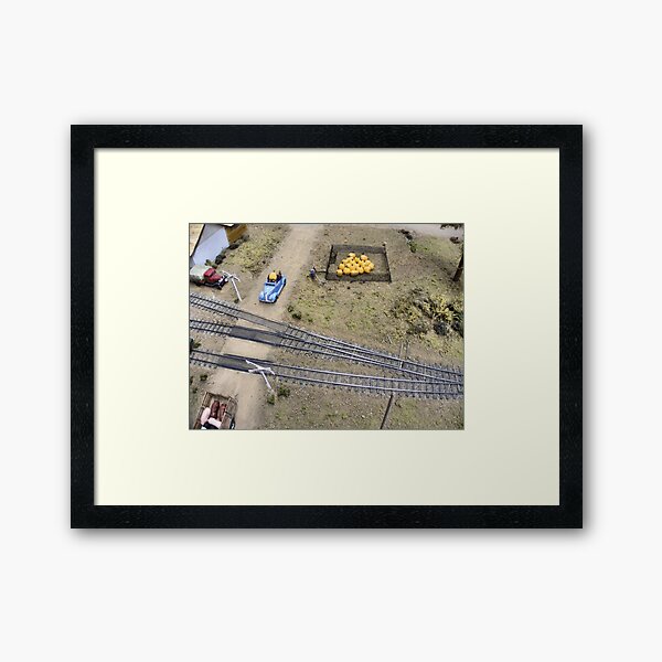 From The Air Framed Art Print