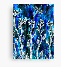 Hope Blooms Here Canvas Print
