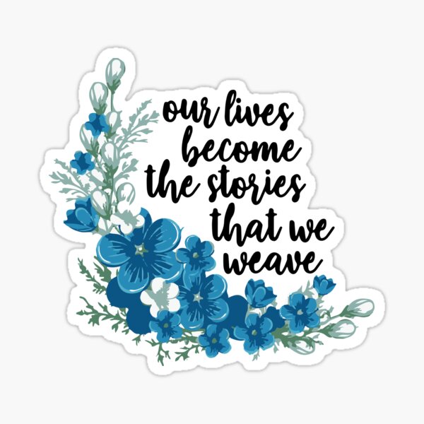 Item preview, our lives become the stories that we weave - once on this island designed and sold by kendall whitmire.