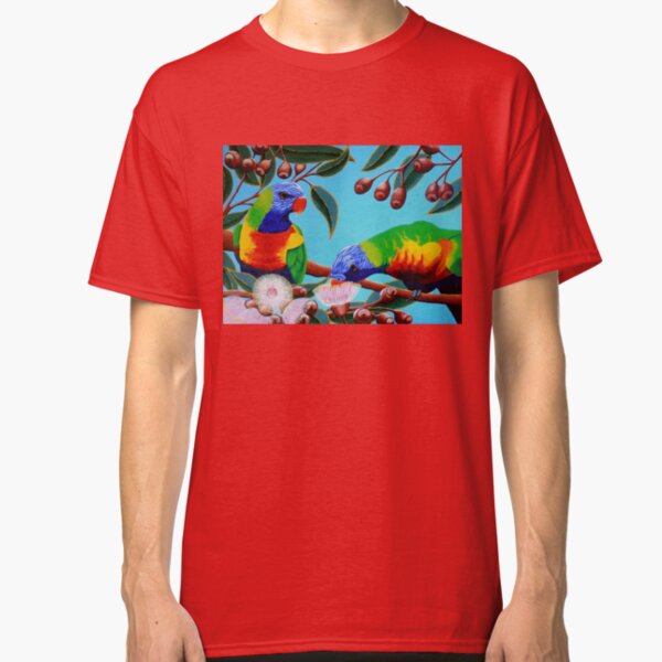 Rainbow lorikeets Classic T-Shirt