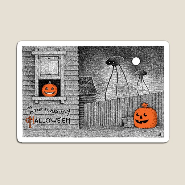 Aperçu de l'œuvre Tripod Trick-or-Treat créée et vendue par JELarson.