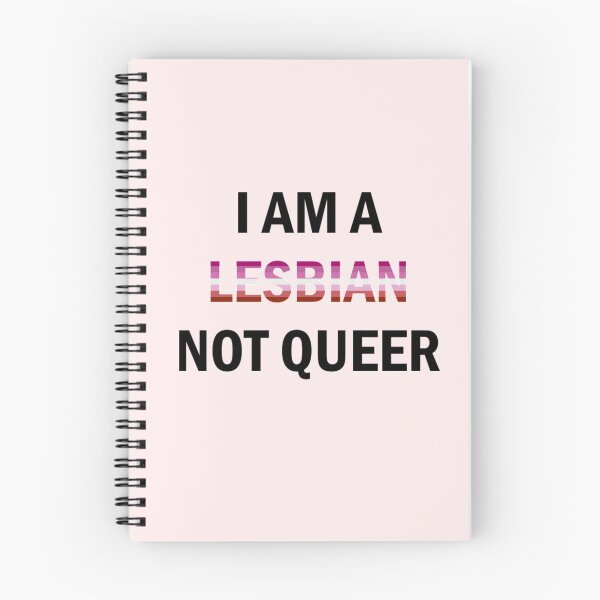 Item preview, I am a LESBIAN, not QUEER (Black) designed and sold by themaxaaron.