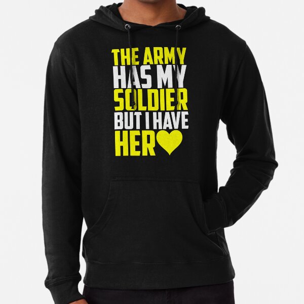 army girlfriend hoodie