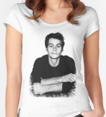 Dylan O'Brien Women's Fitted Scoop T-Shirt