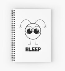 Bleep Boy Spiral Notebook