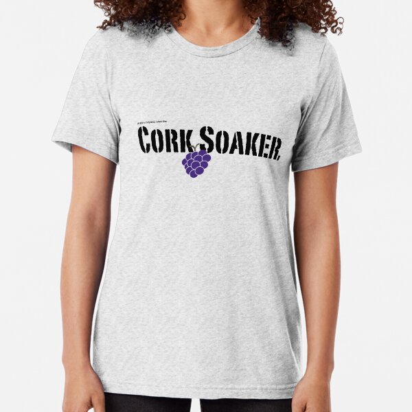 Cork Soaker in Italy Tri-blend T-Shirt