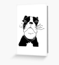 Boston T Greeting Card