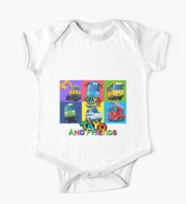 Tayo and little friends One Piece - Short Sleeve