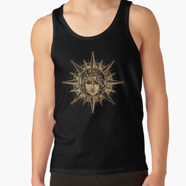Goldener Apollo-Sonnengott Tank Top