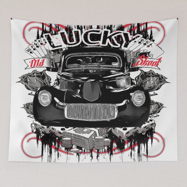 Item preview, Lucky Old Skool designed and sold by The-Cherry-Bomb.